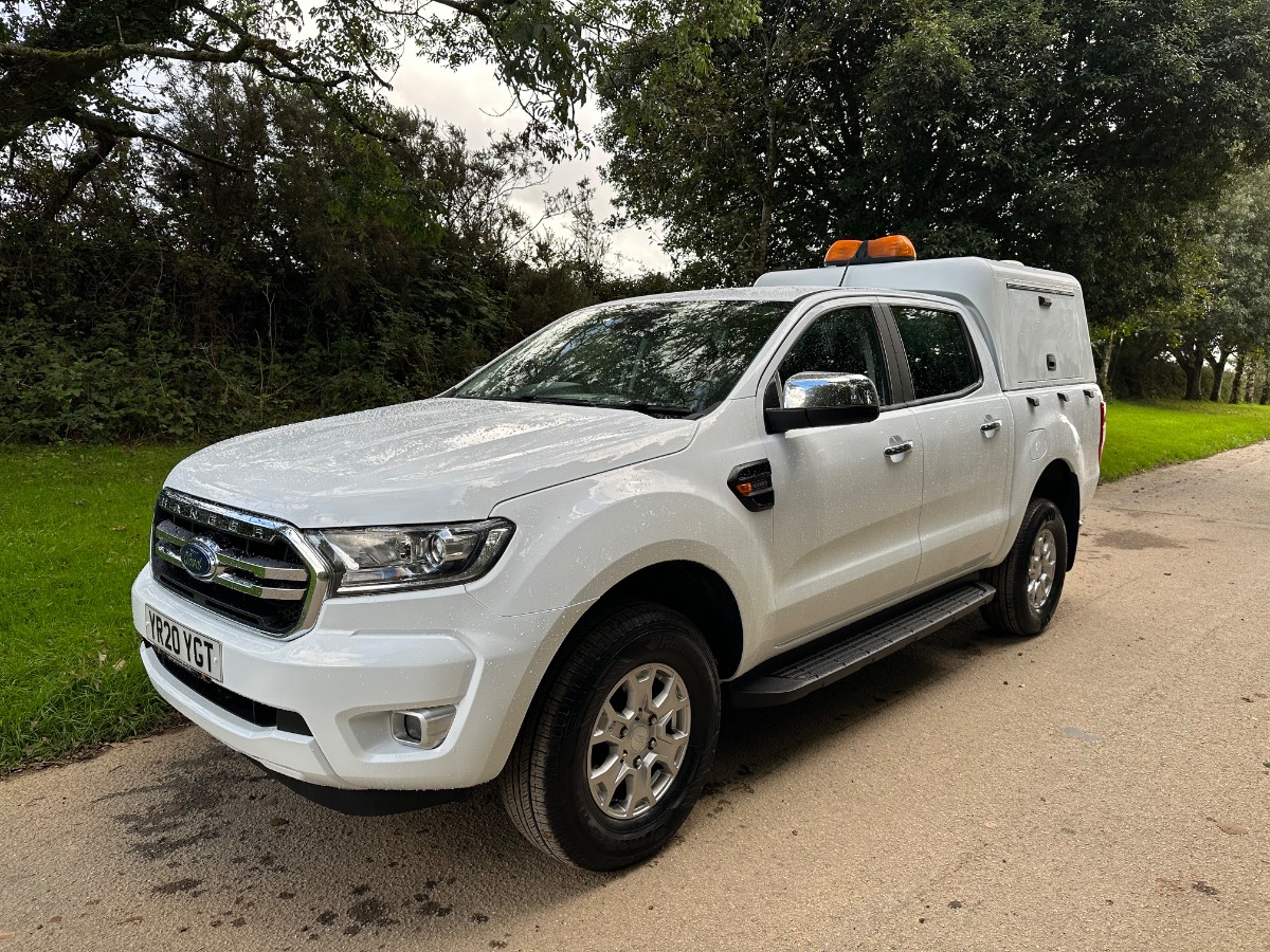 2020 (20) FORD RANGER XLT 2.0 ECOBLUE 170BHP [EURO 6] DOUBLE CAB 4X4 PICK-UP - ONLY 47000 MILES!