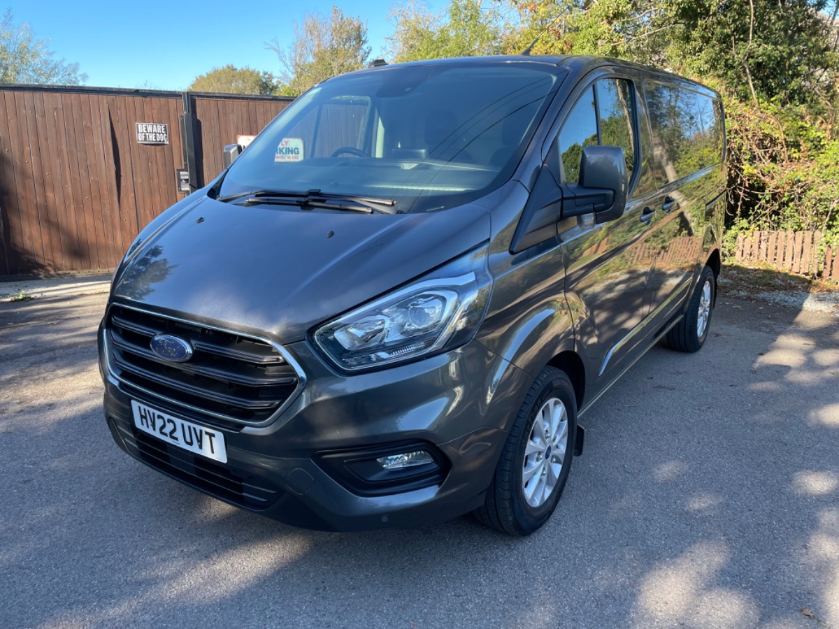 Transit custom limited in magnetic grey 2022 