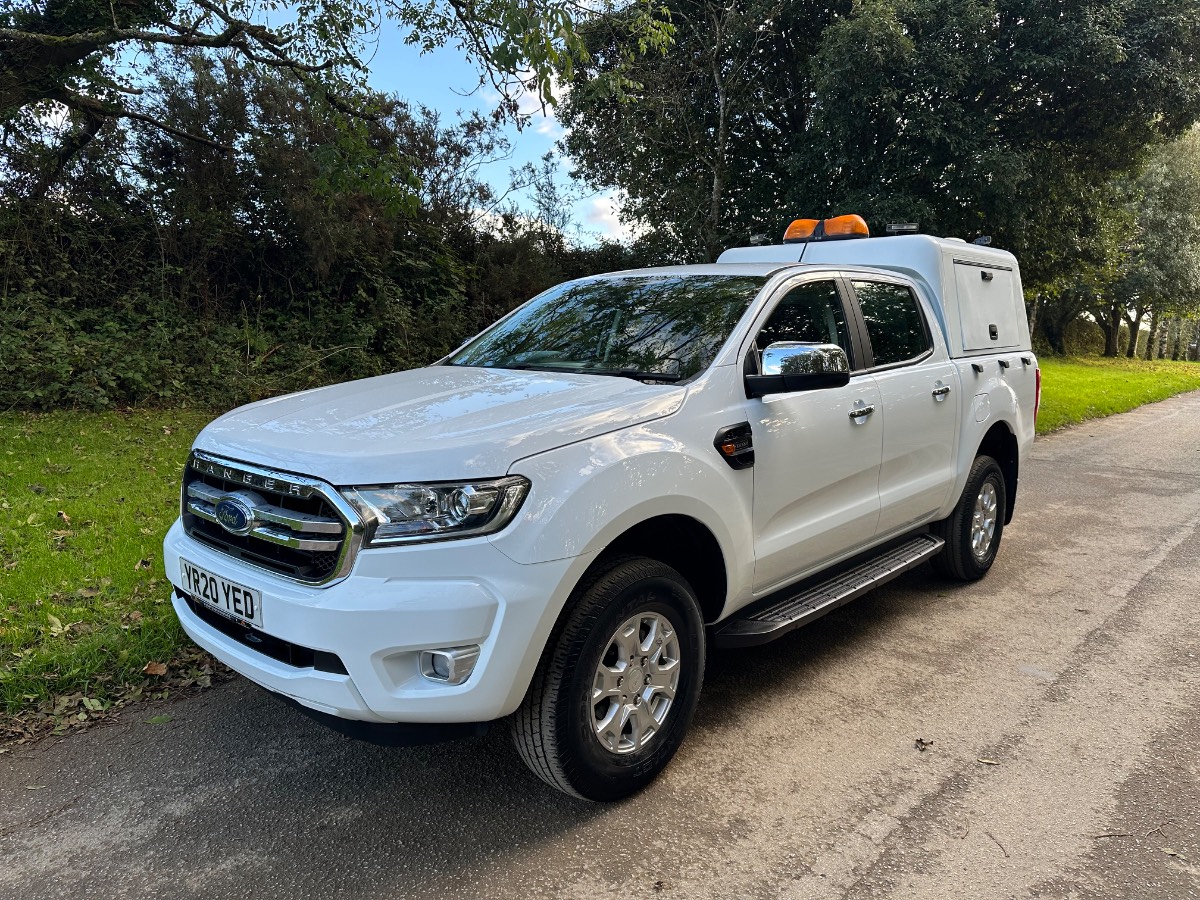 2020 (20) FORD RANGER XLT 2.0 ECOBLUE 170BHP [EURO 6] DOUBLE CAB 4X4 PICK-UP - ONLY 14000 MILES!!