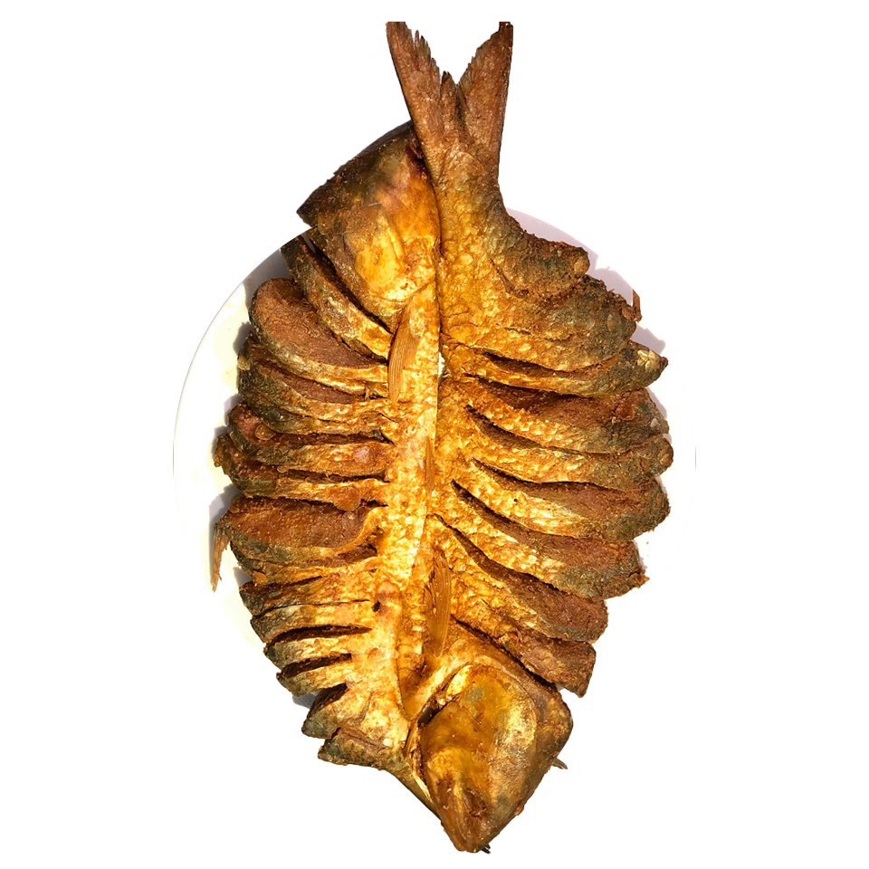 Salted Hilsha Dry Fish- Whole 400gm (Net Weight ± 50 gm)-image-0