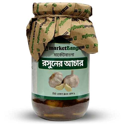 Garlic Pickle - Roshuner Acher (400 Gram)-image-0