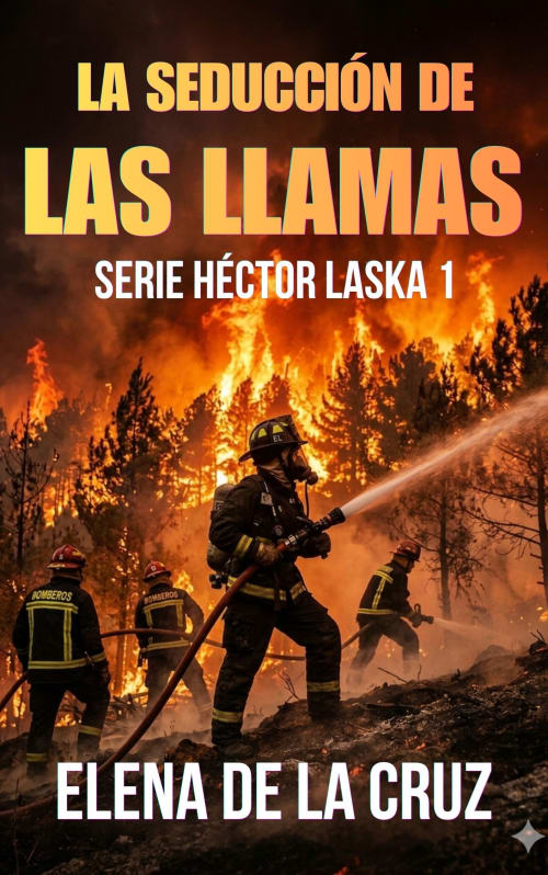 Portada de LA SEDUCCIÓN DE LAS LLAMAS (Serie Héctor Laska 1)