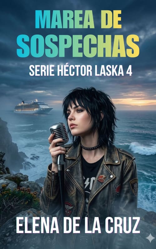 Portada de MAREA DE SOSPECHAS (Serie Héctor Laska 4)