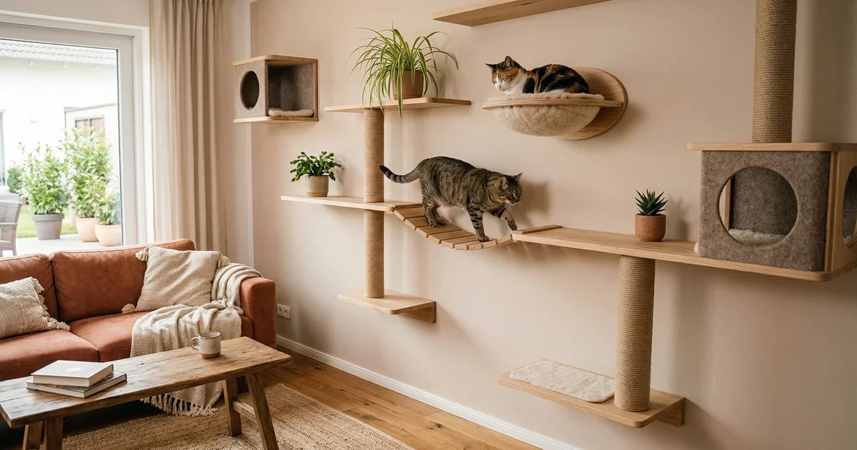 Cat Wall Shelves: Renter-Friendly DIY Cat Paradise...