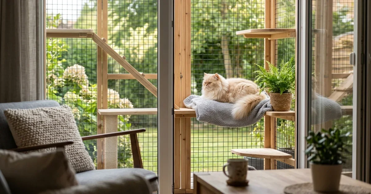 Katio Ventajas de construir un catio para tu gato | Paw And Patio
