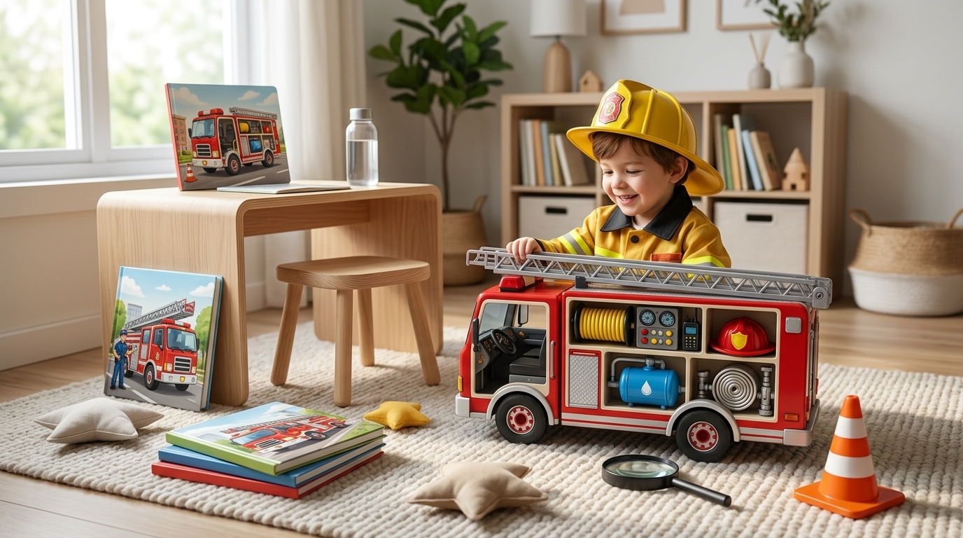 Best Fire Truck Books & Activities for Preschoolers Learning About