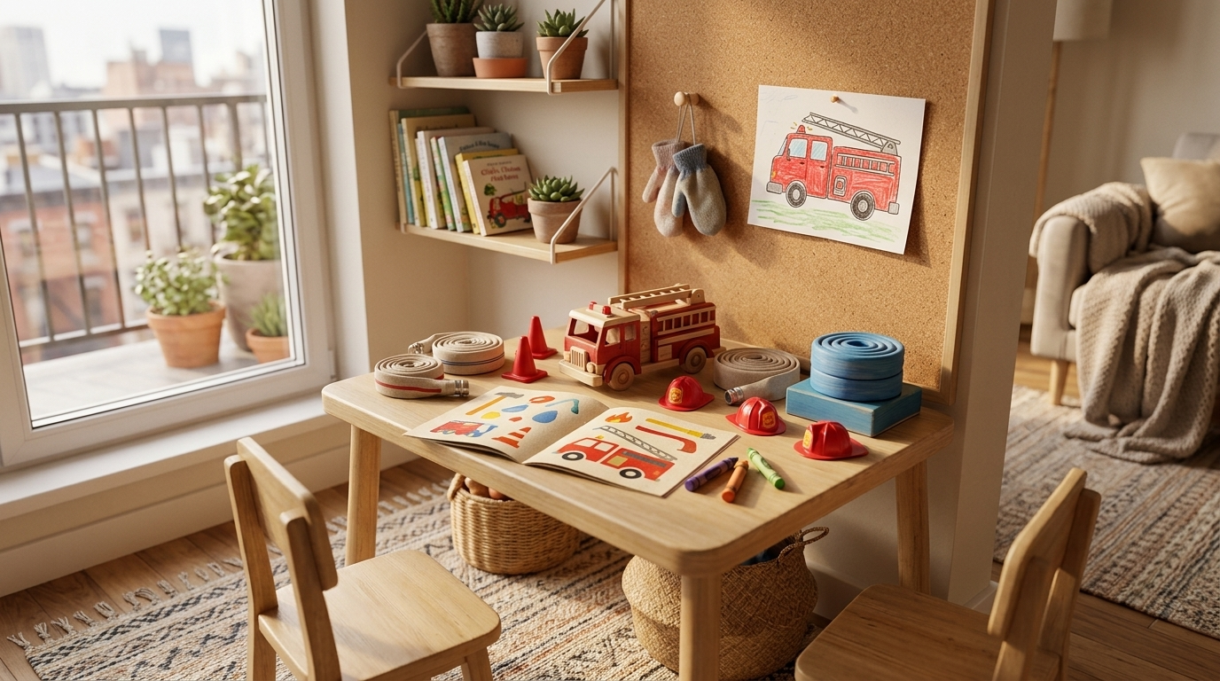 Best Preschool Fire Truck Activities for Small Space Apartments