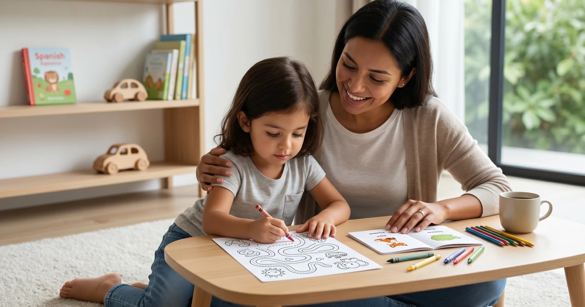 Fun Home Spanish Preschool Activities for Parents - Engaging learning for little ones! | KubbyLab