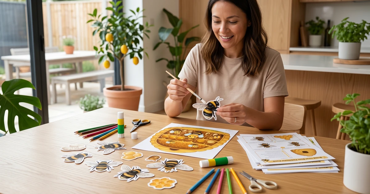Build Your Own Pollinator Printable Pack for Kindergarten Science