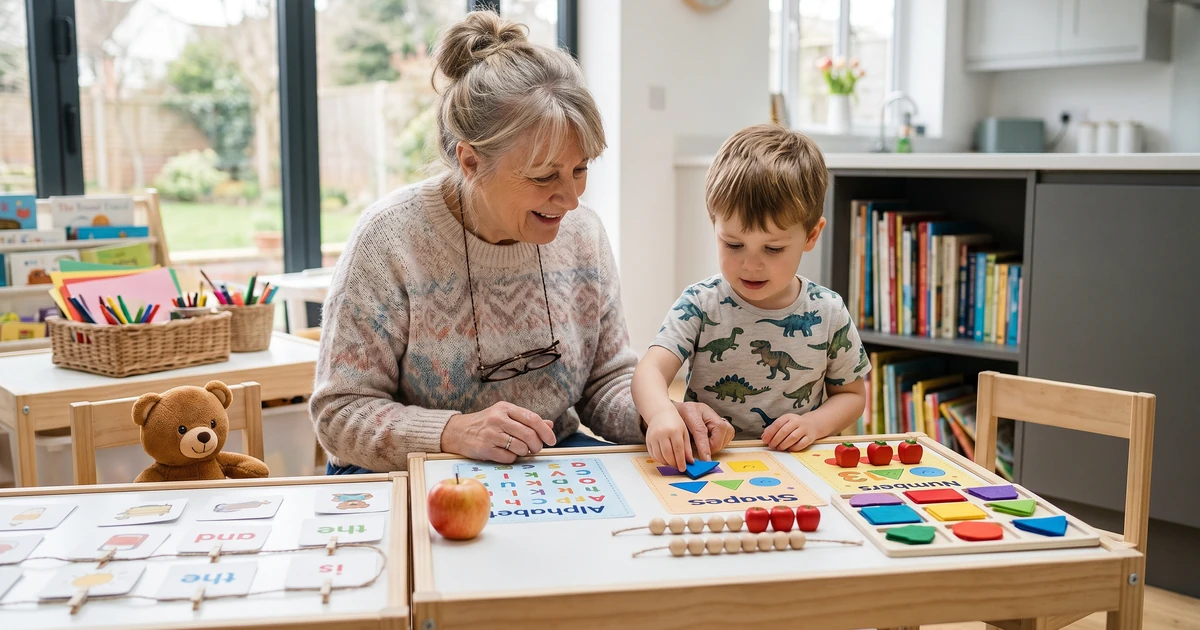 Grandparent hack: How I 'play school' without a tablet