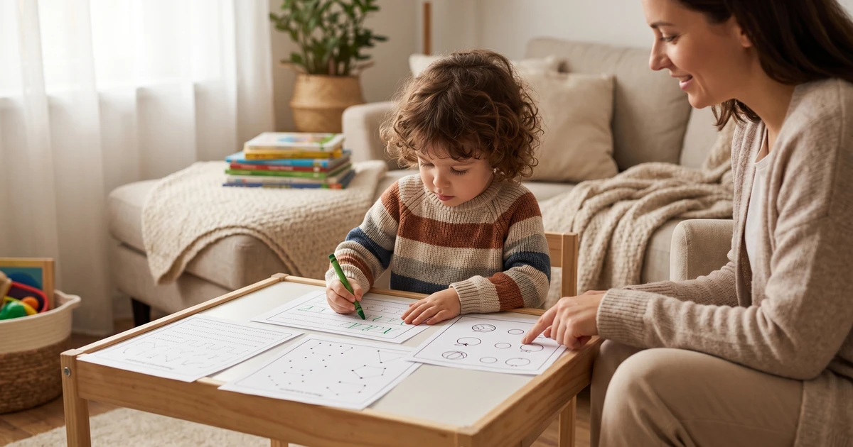 The 3-page test that shows if your preschooler is ready for letters