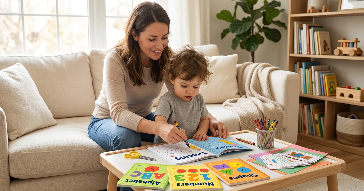 Preschool Printables Bundle: The Only 5 Skill Areas Your 3-Year-Old Needs