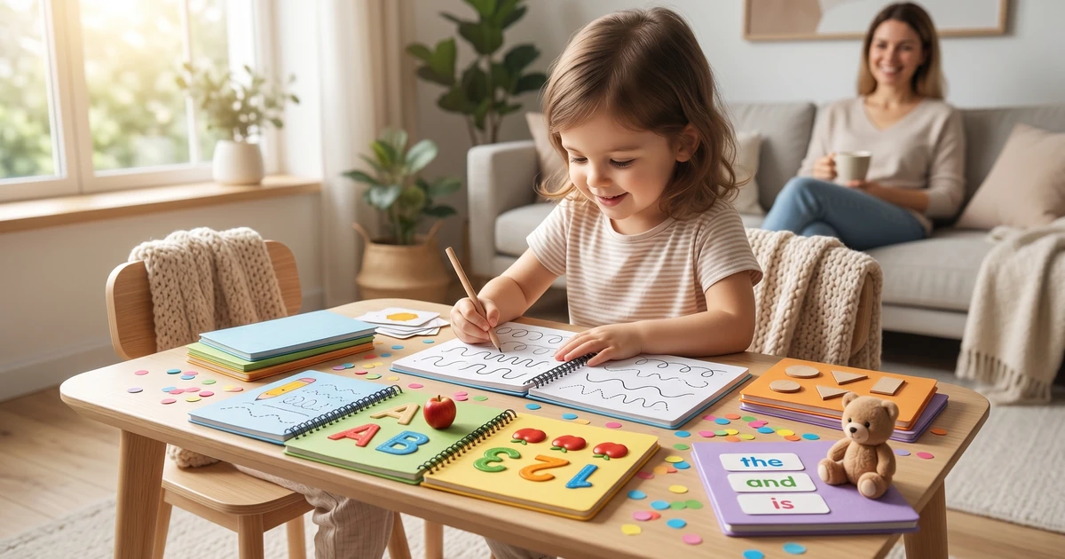 The quiet time kit that made my preschooler ask for 'worksheet time'