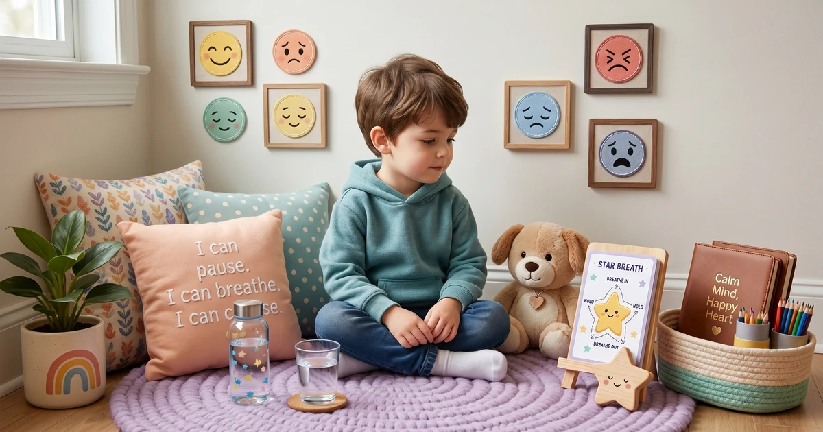 Calm Down Art Therapy Supplies for Emotional Kids