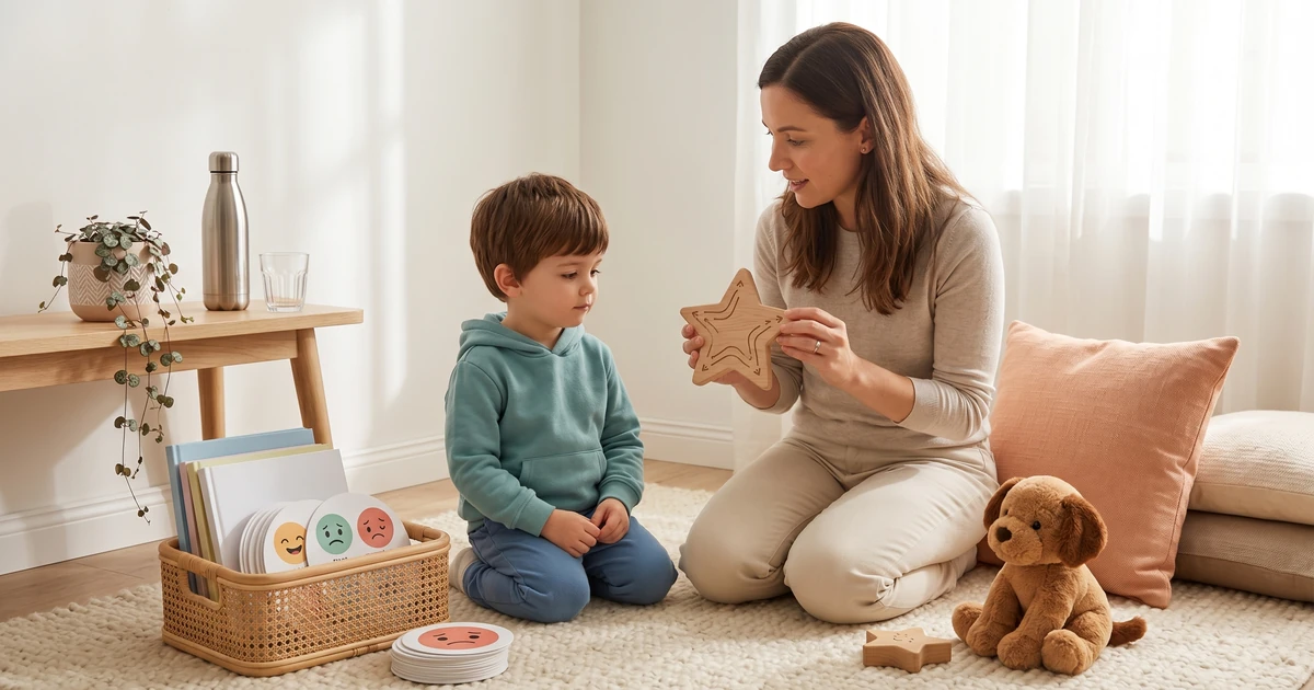 How to Teach Calm Down Choices to Preschool Students