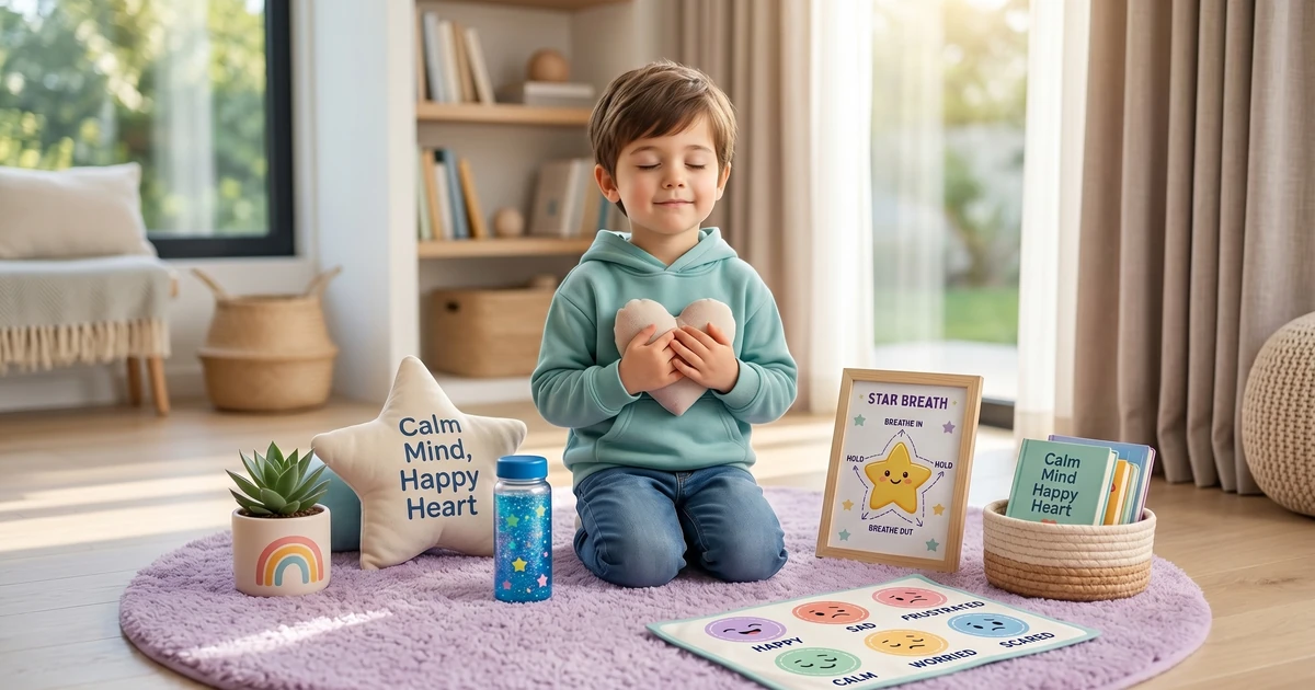 Sensory Calm Down Corner Supplies for Autistic Children