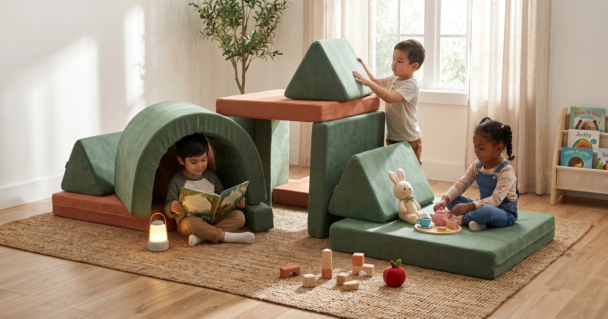 Play Couch Benefits: Why Every Kid Needs Modular Play Furniture