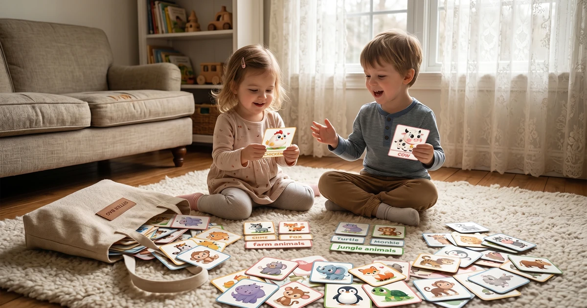 The 'Sitter Bag' Essential: Tame Chaos With 50 Animal Cards