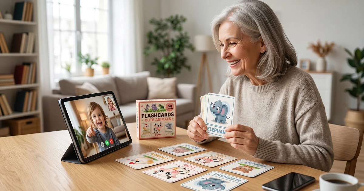 Long-Distance Grandparents, Play Animal Quiz Over FaceTime