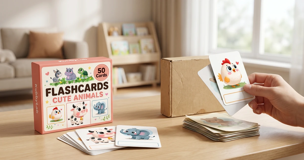 KubbyLab vs. Other Animal Flashcard Sets: See The Difference