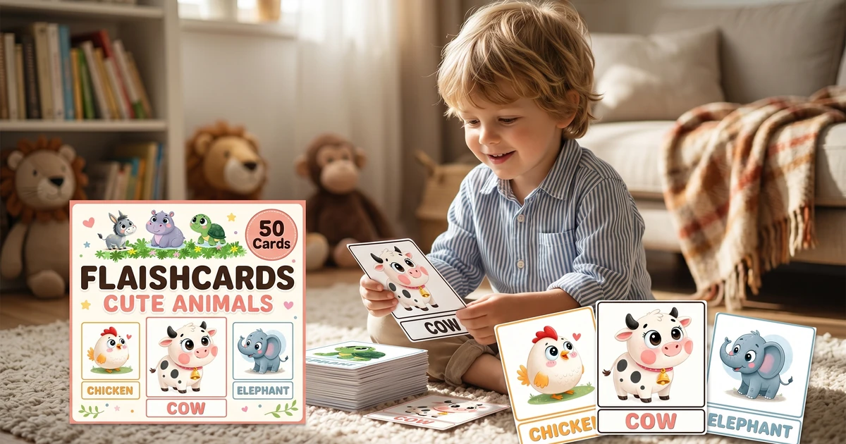 Build A 50-Word Animal Vocabulary Before Kindergarten