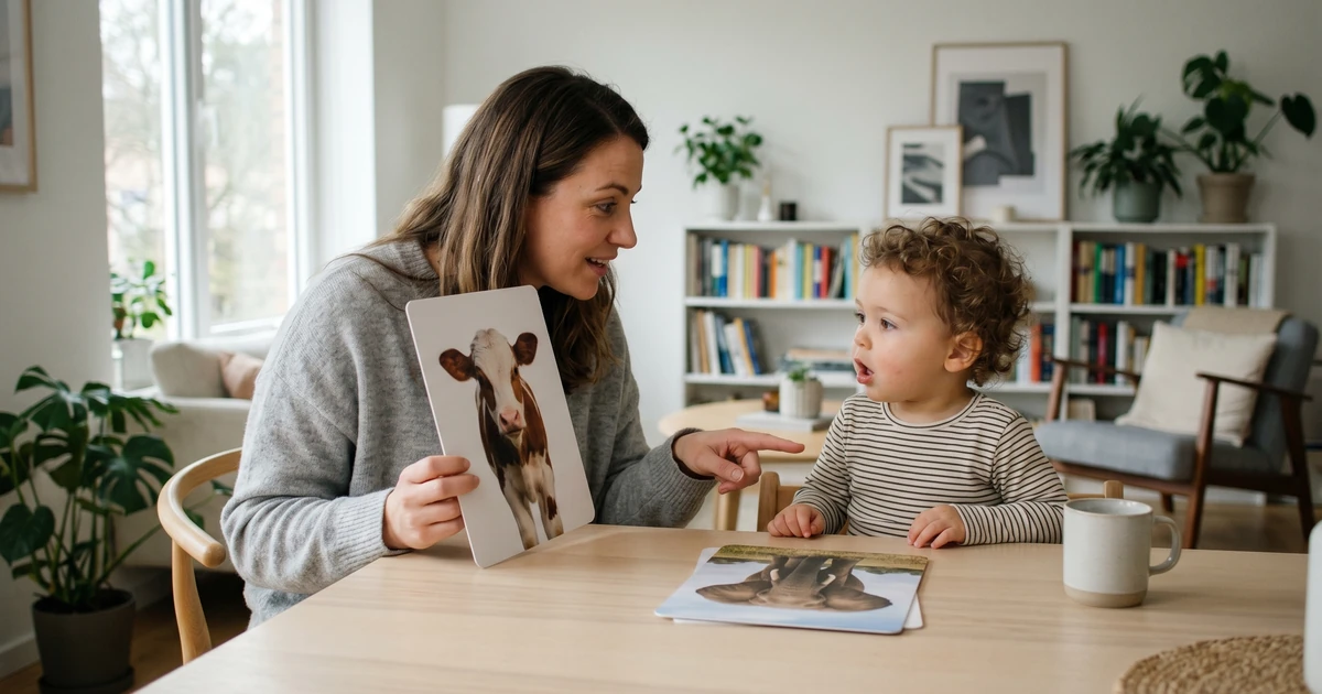 Encourage First Words With Bold, Clear Animal Pictures