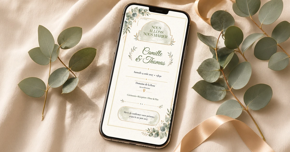 Guide pratique complet pour choisir et créer un faire-part mariage digital moderne et élégant