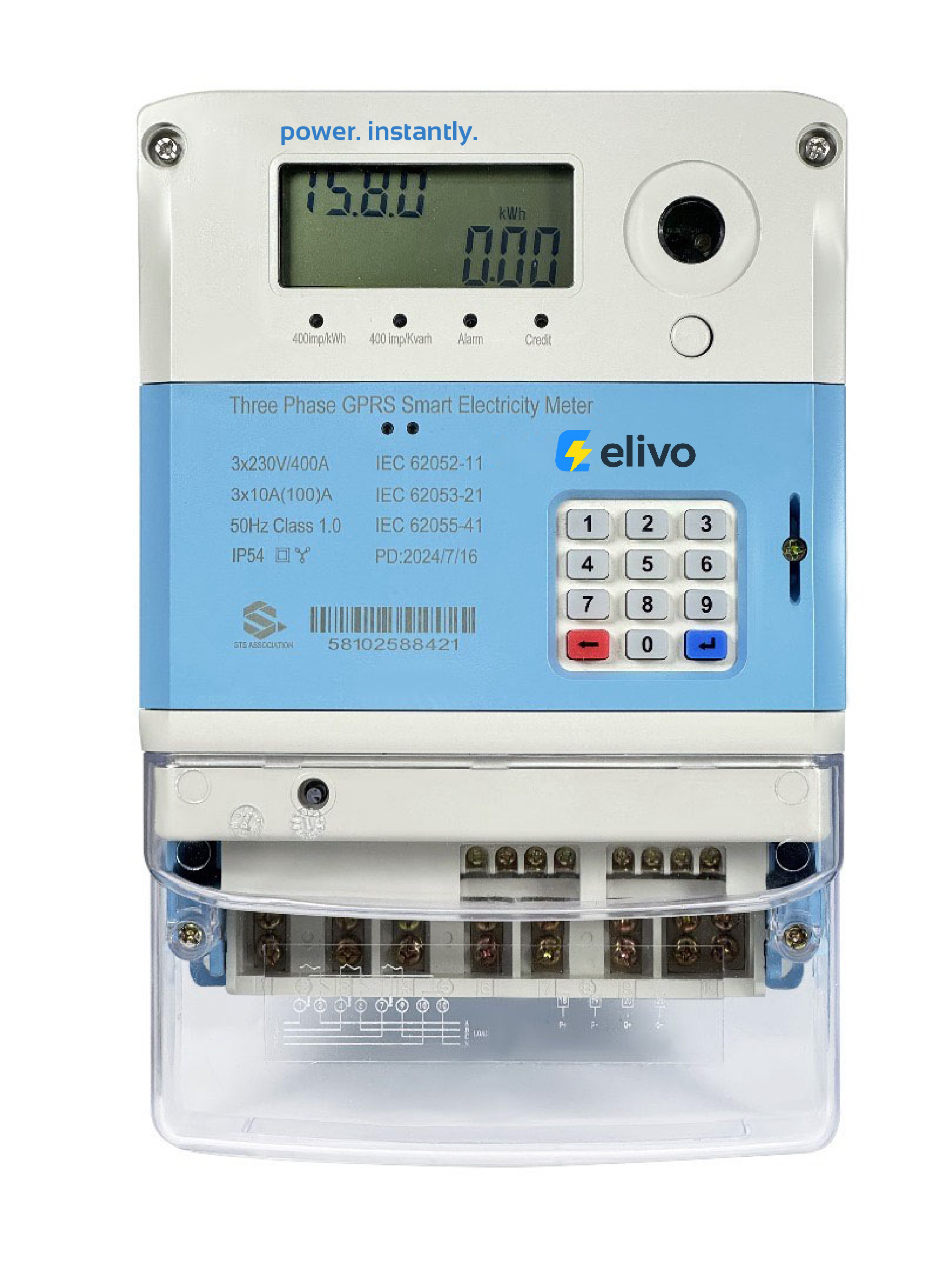 Elivo Single Phase Smart Electricity Meter