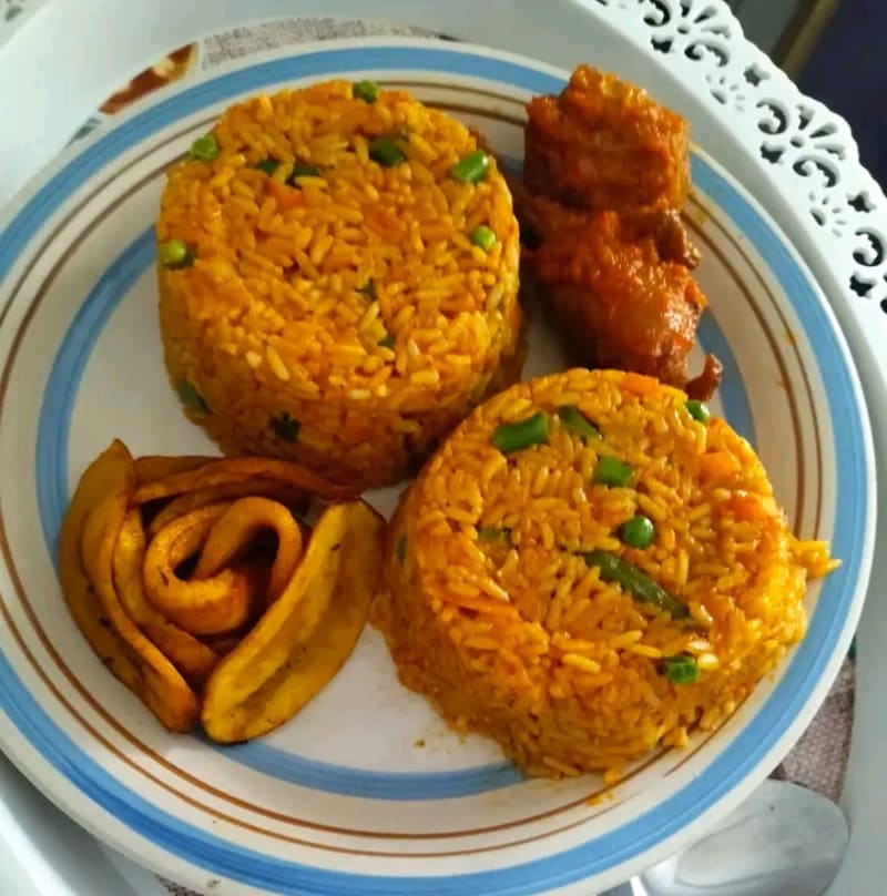 Coconut Jollof Rice