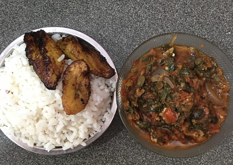 Nigerian Rice and Stew