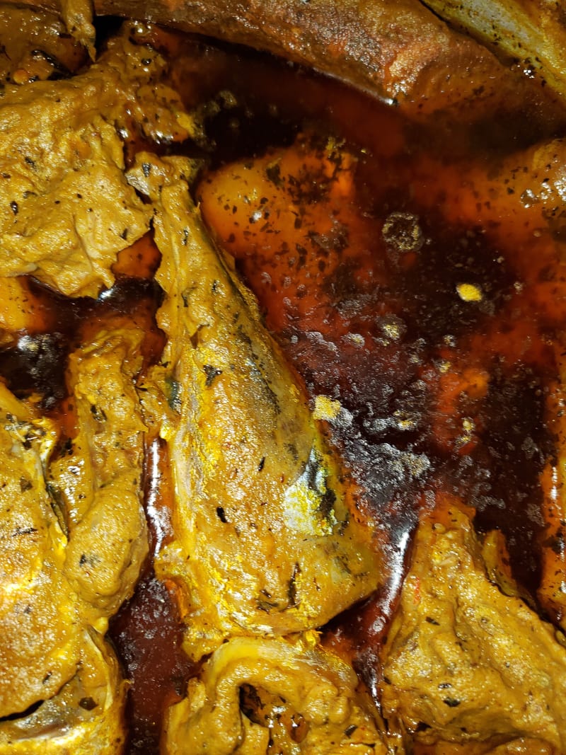 Banga Soup (Ofe Akwu) & Starch