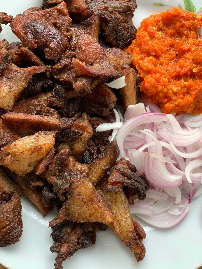 Beef Suya Skewers