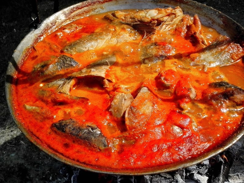 Nigerian Fish Stew (Obe Eja)