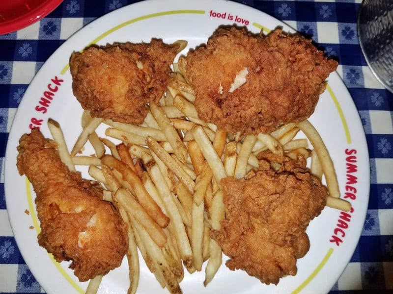 Crispy Fried Chicken & Fries