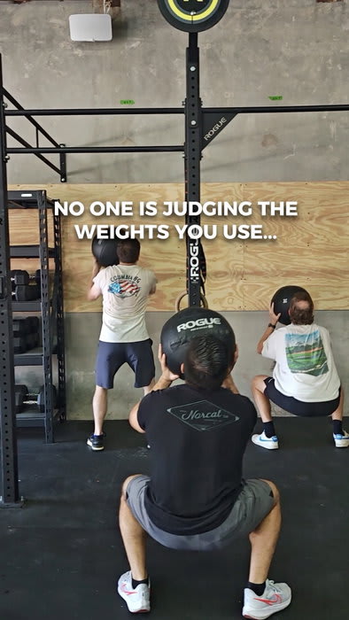 The biggest reason people don't get into the gym... "what if everyone judges me?"

But the honest truth? No one cares if you change the weights, scale the movements, or adjust the reps — everyone just wants to workout with awesome people. ✌️

Link in bio to sign up for your first class 📢