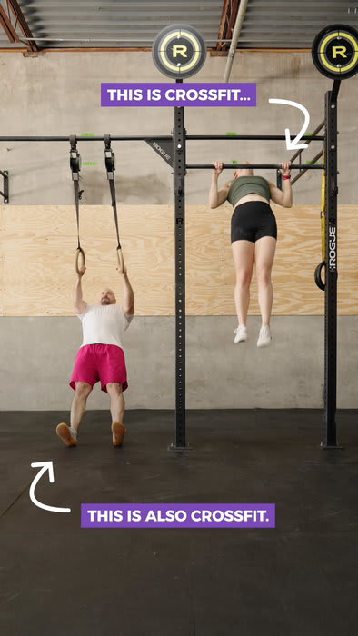 Fitness looks different for everyone 😎
There’s a thousand ways to scale a workout. Whether you’re new, have limited mobility, or are just feeling beat, there’s always options to adjust the workout!
Want to get back in the gym? Link in bio to look your first class!