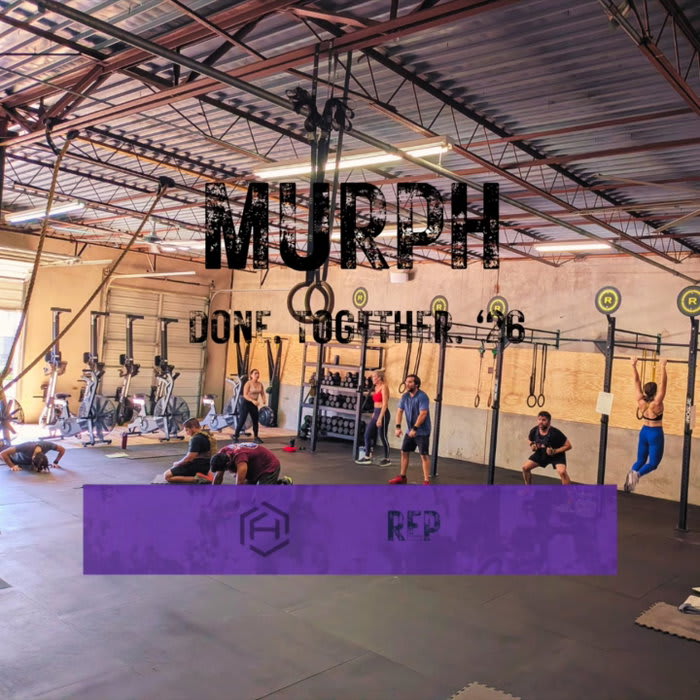 Memorial Day. Murph. Done.

Every rep, every round — together.