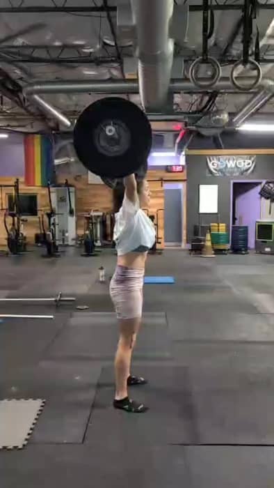 Fridays and overhead squats just go together.