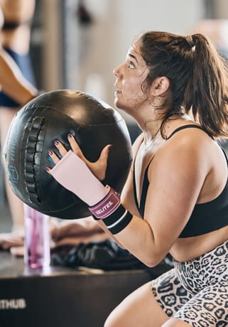 HYROX training at FitHub CrossFit REP
