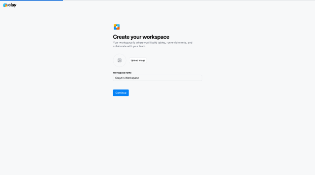 Create workspace