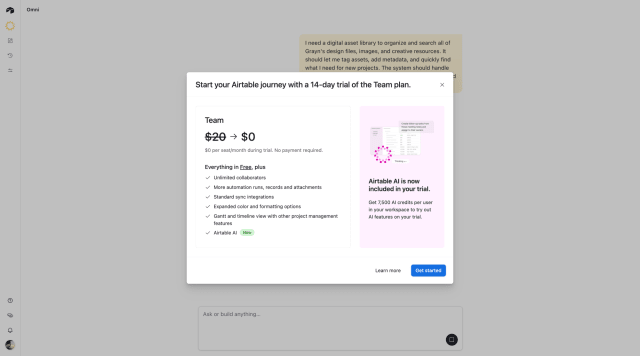 14 day trial nudge
