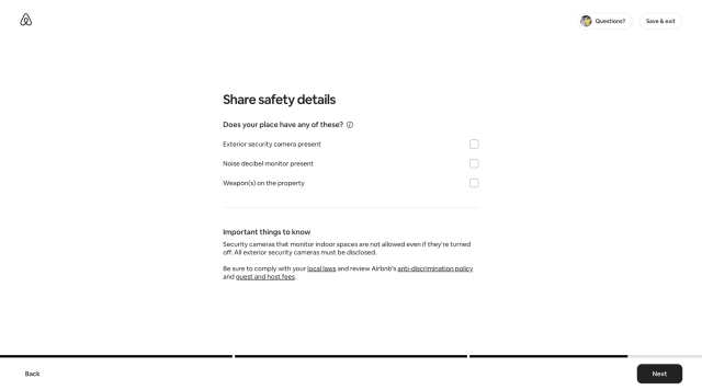 Safety Details