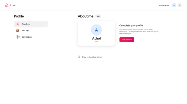 Setup profile