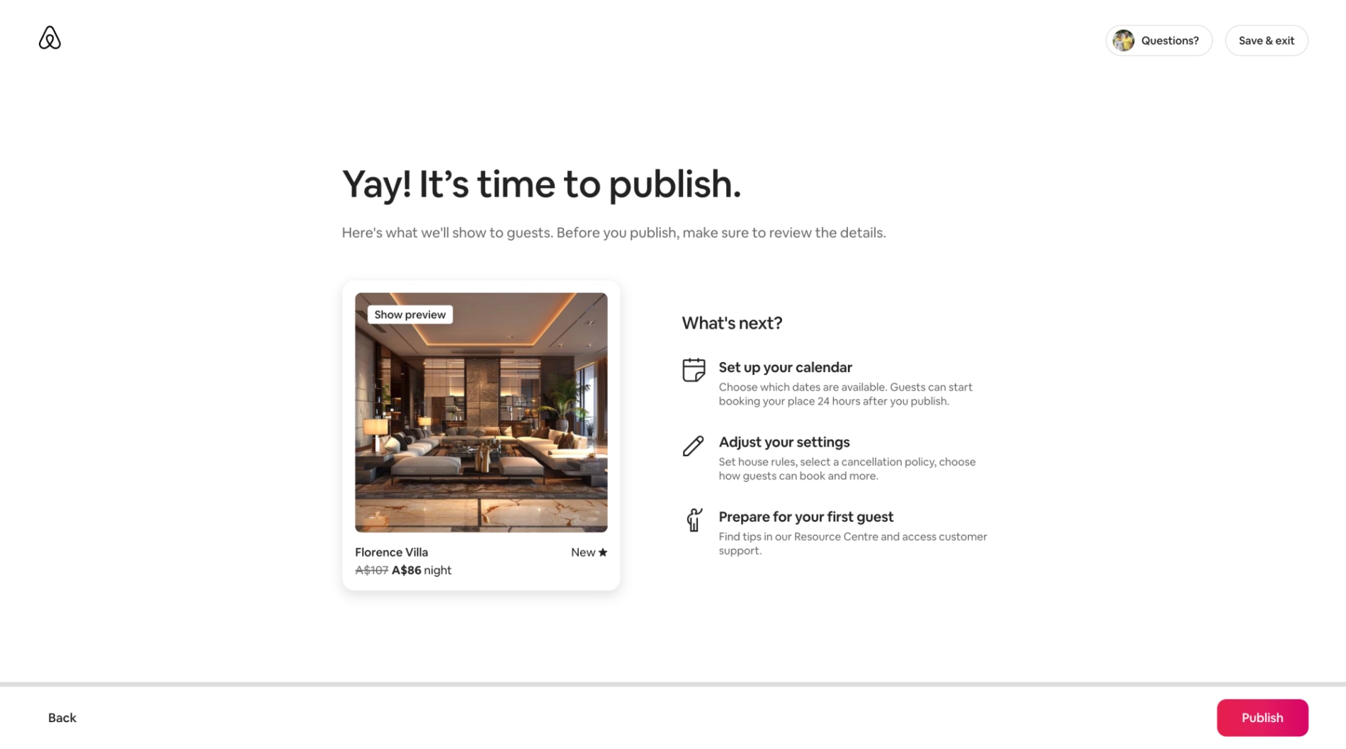 Publish