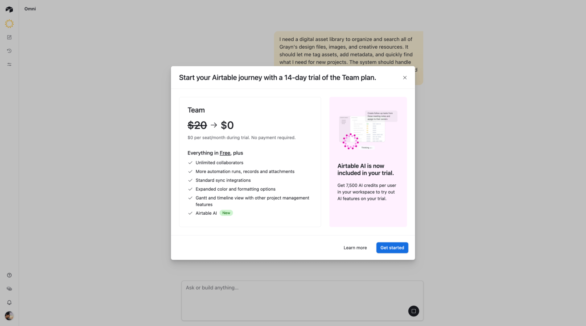 14 day trial nudge
