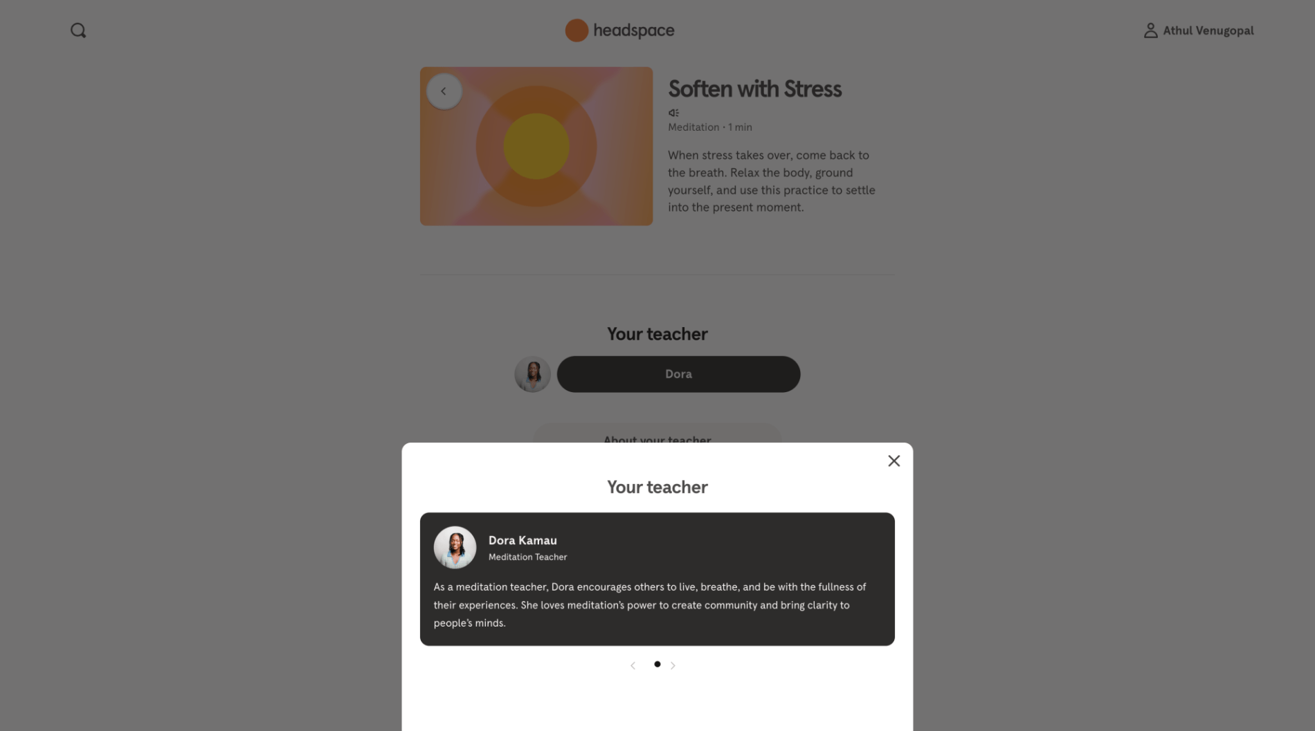 About your teacher