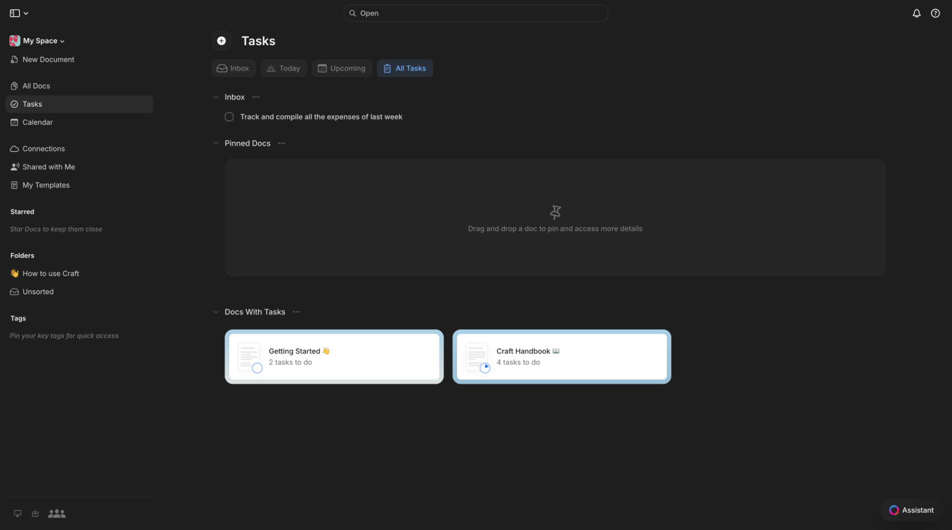 Tasks