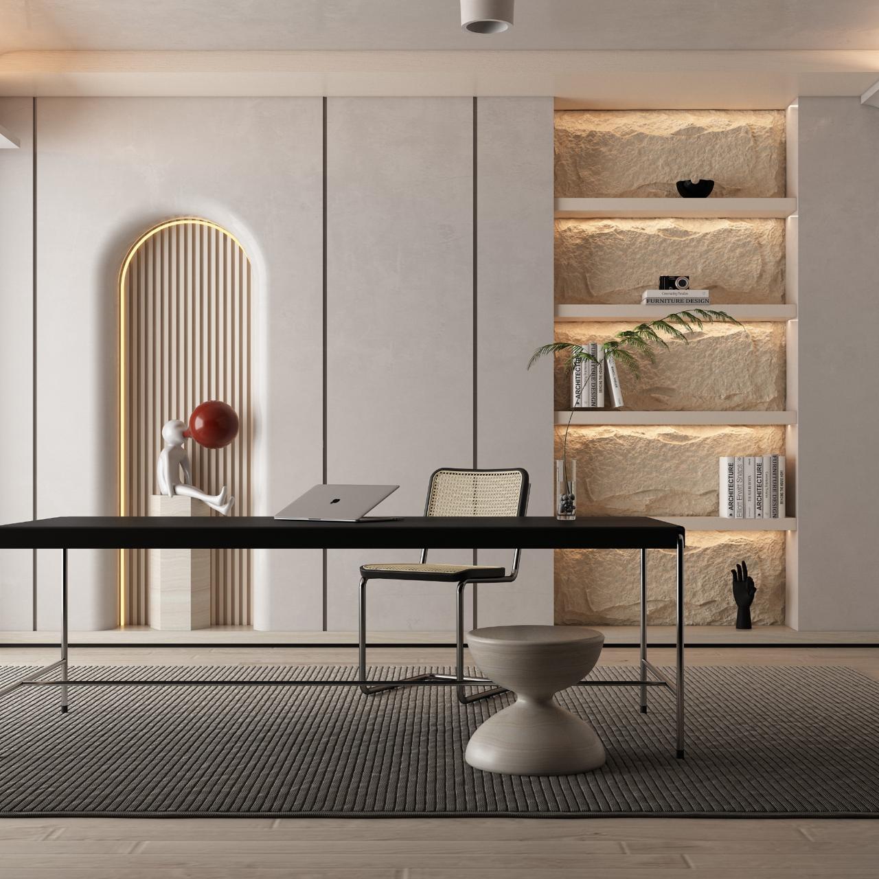 Modern Study & Workspace