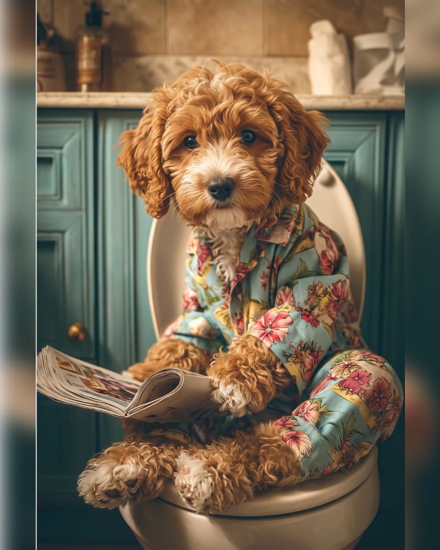 A customer’s Pawtrait