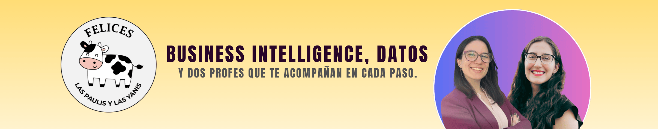 Banner Felices las Paulis y las Yanis